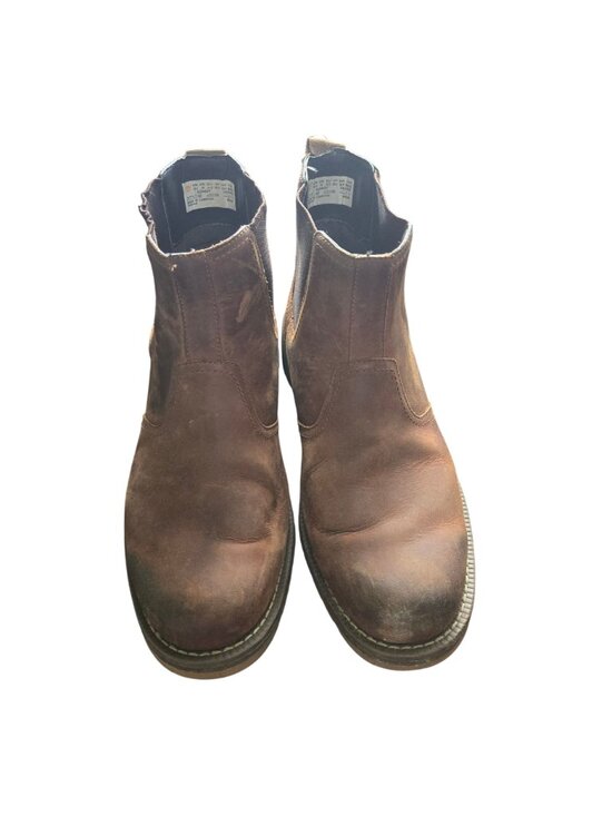 Timberland Larchmont Chelsea Boots Brown Leather Quality Size 10.5 main image 10